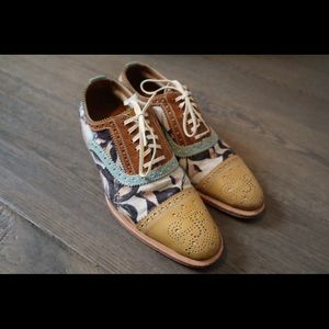 John Fluevog Gateways Unisex Brogue Oxfords